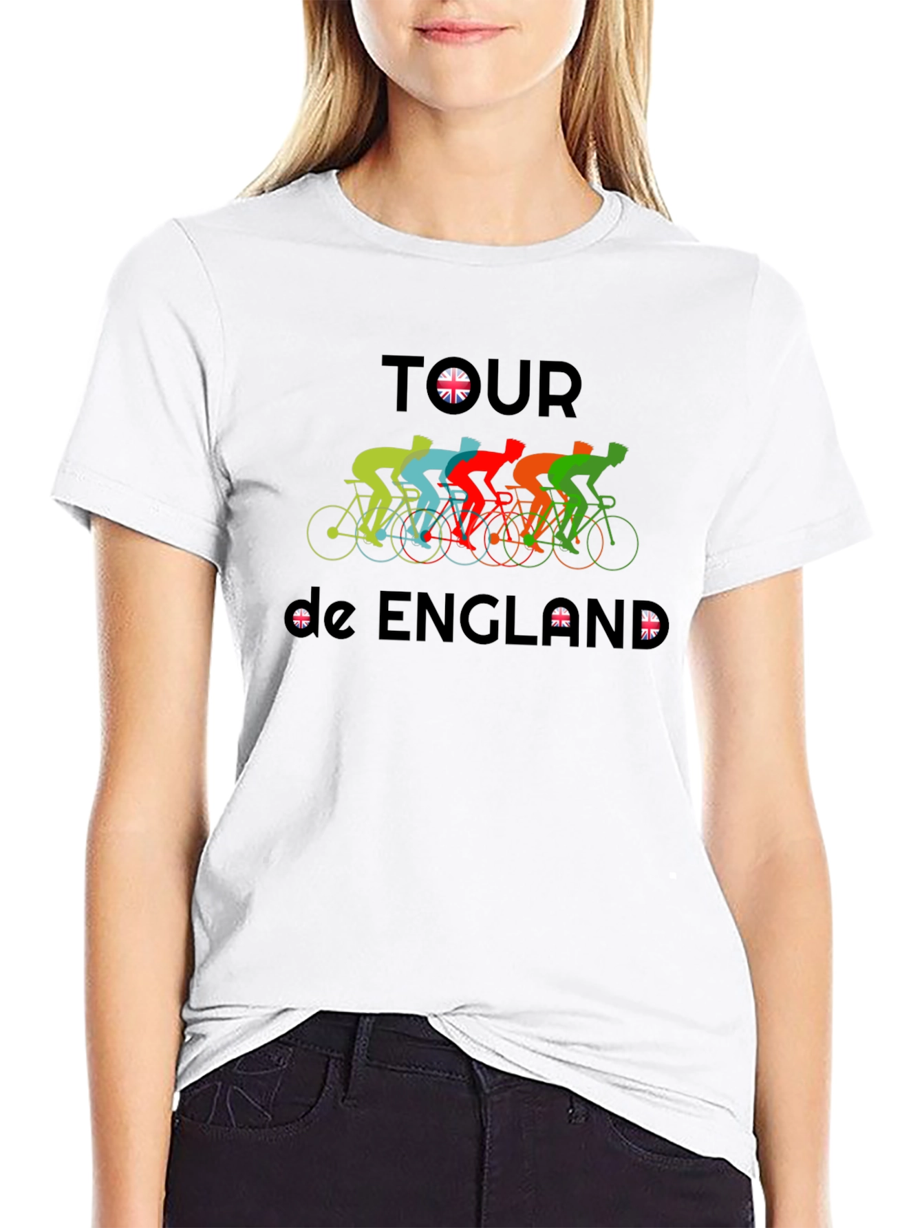Tour de England Black T-Shirt
