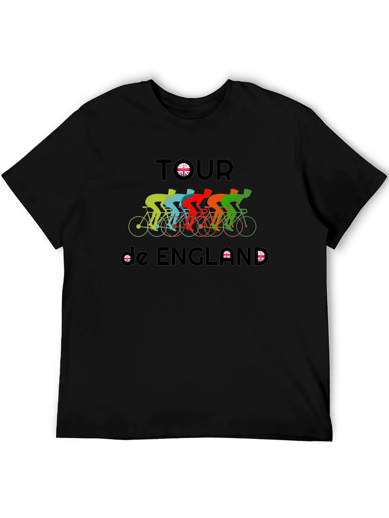 Tour de England Black T-Shirt