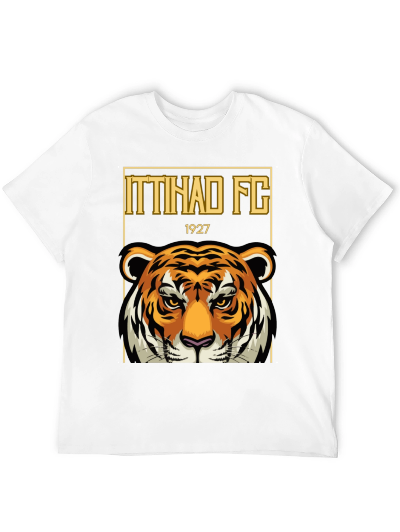 Ittihad FC Tiger Graphic T-Shirt - Black