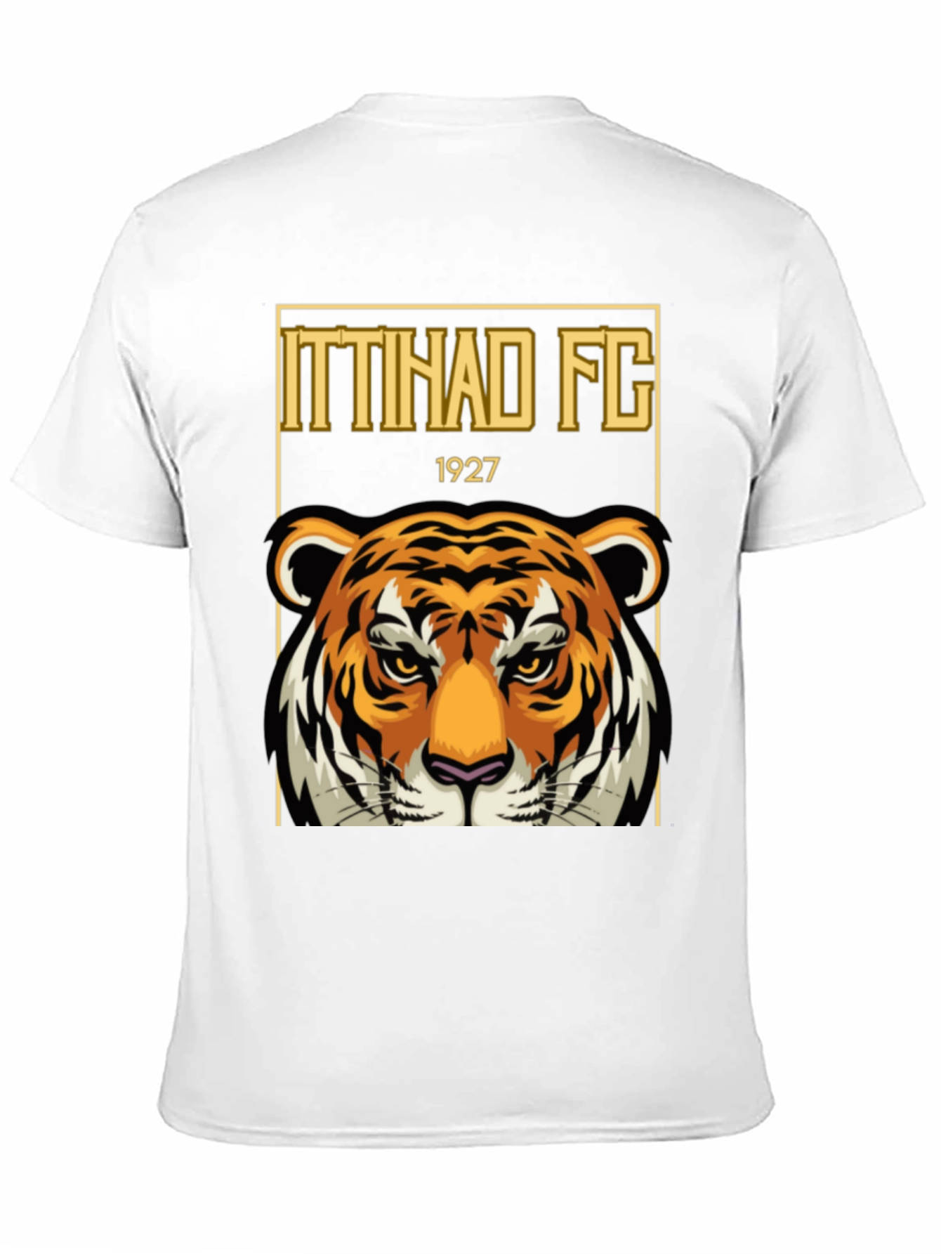 Ittihad FC Tiger Graphic T-Shirt - Black