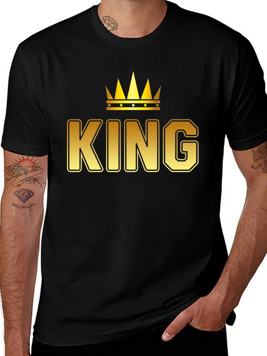King Crown Gold Graphic T-Shirt