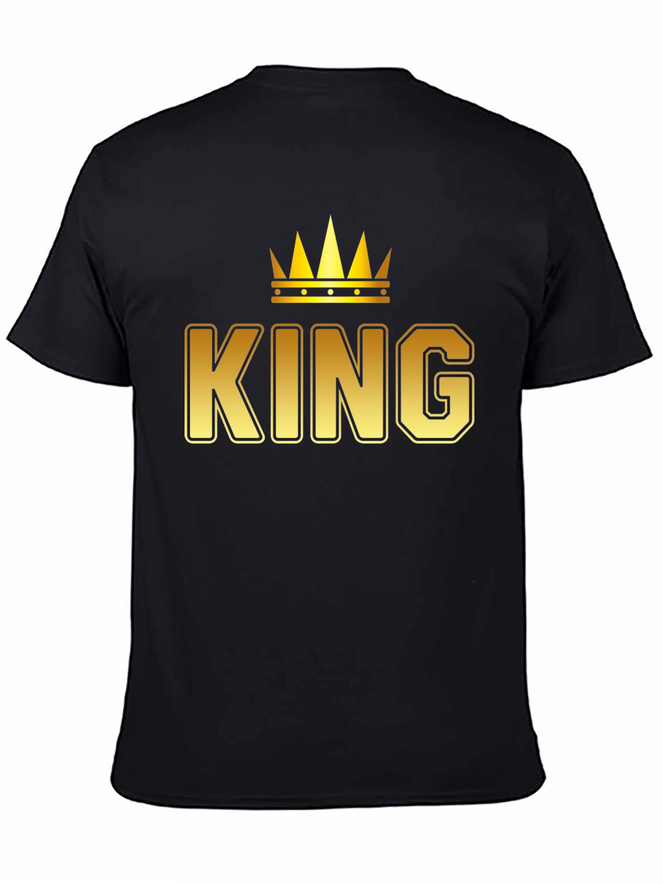 King Crown Gold Graphic T-Shirt