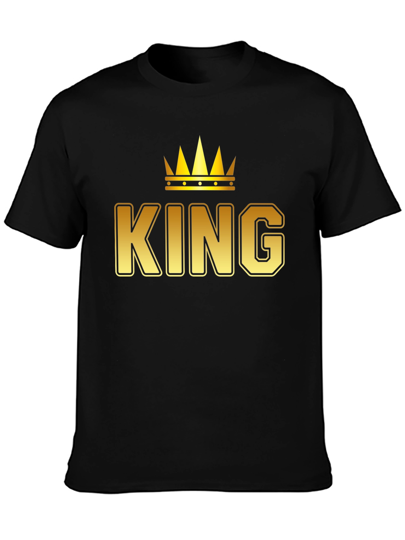 King Crown Gold Graphic T-Shirt