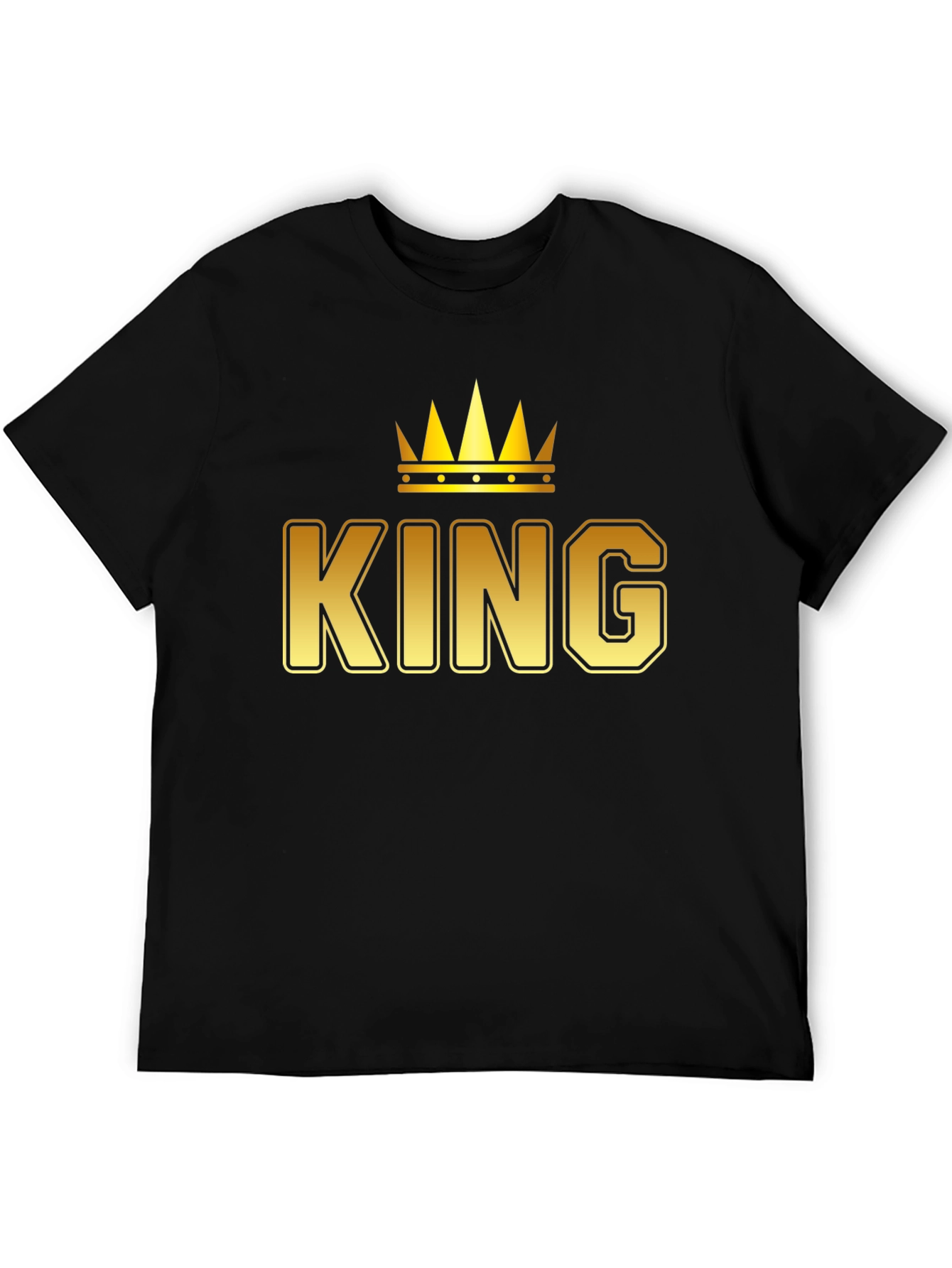 King Crown Gold Graphic T-Shirt
