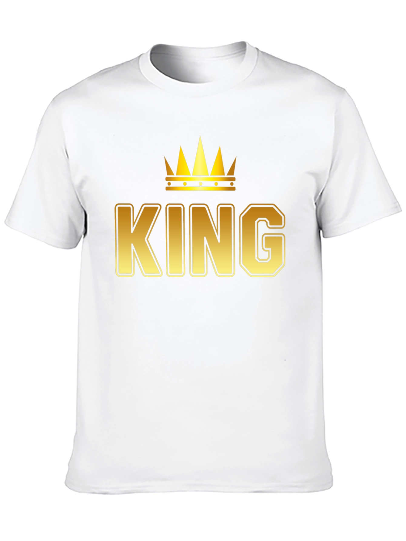 King Crown Gold Graphic T-Shirt