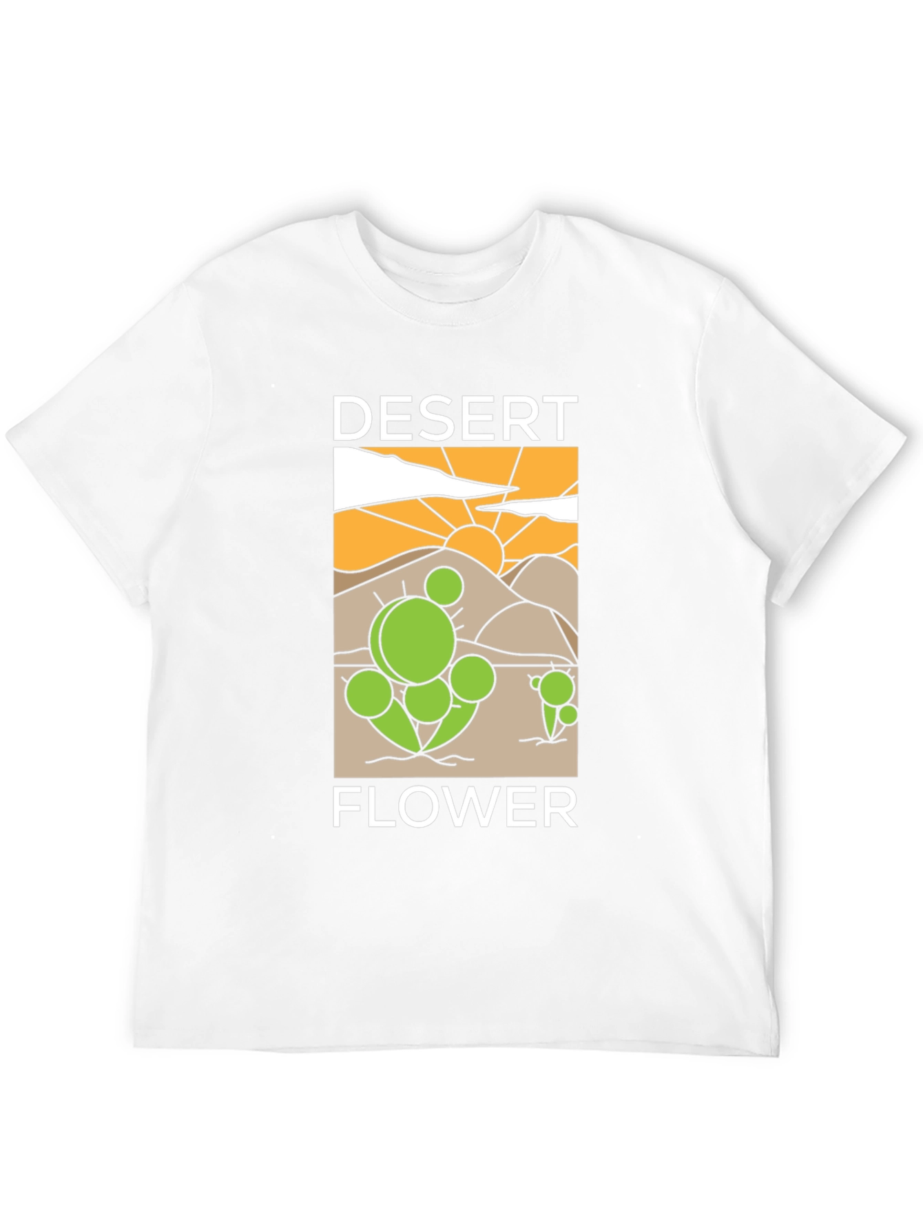 Desert Flower Graphic T-Shirt