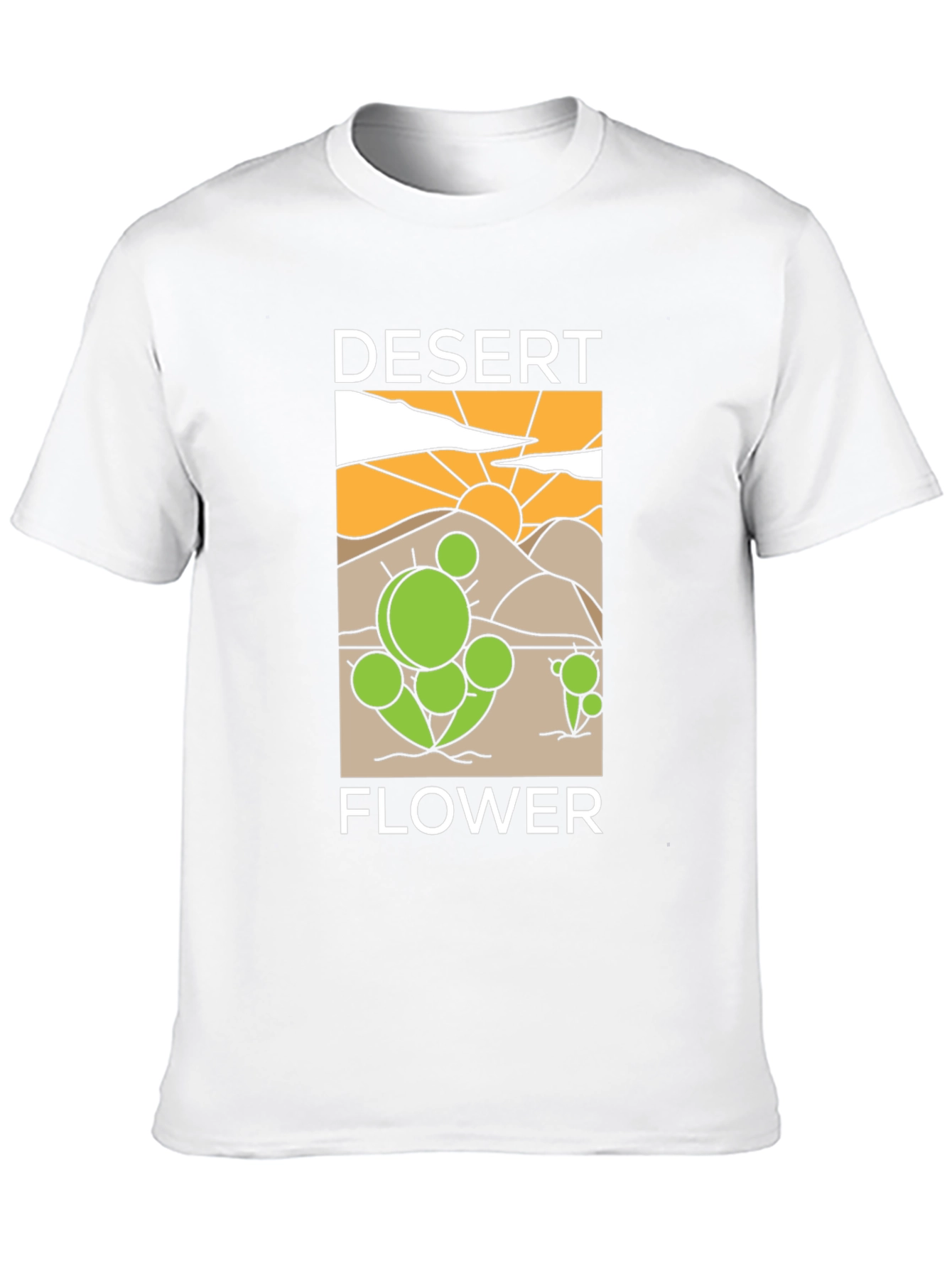 Desert Flower Graphic T-Shirt