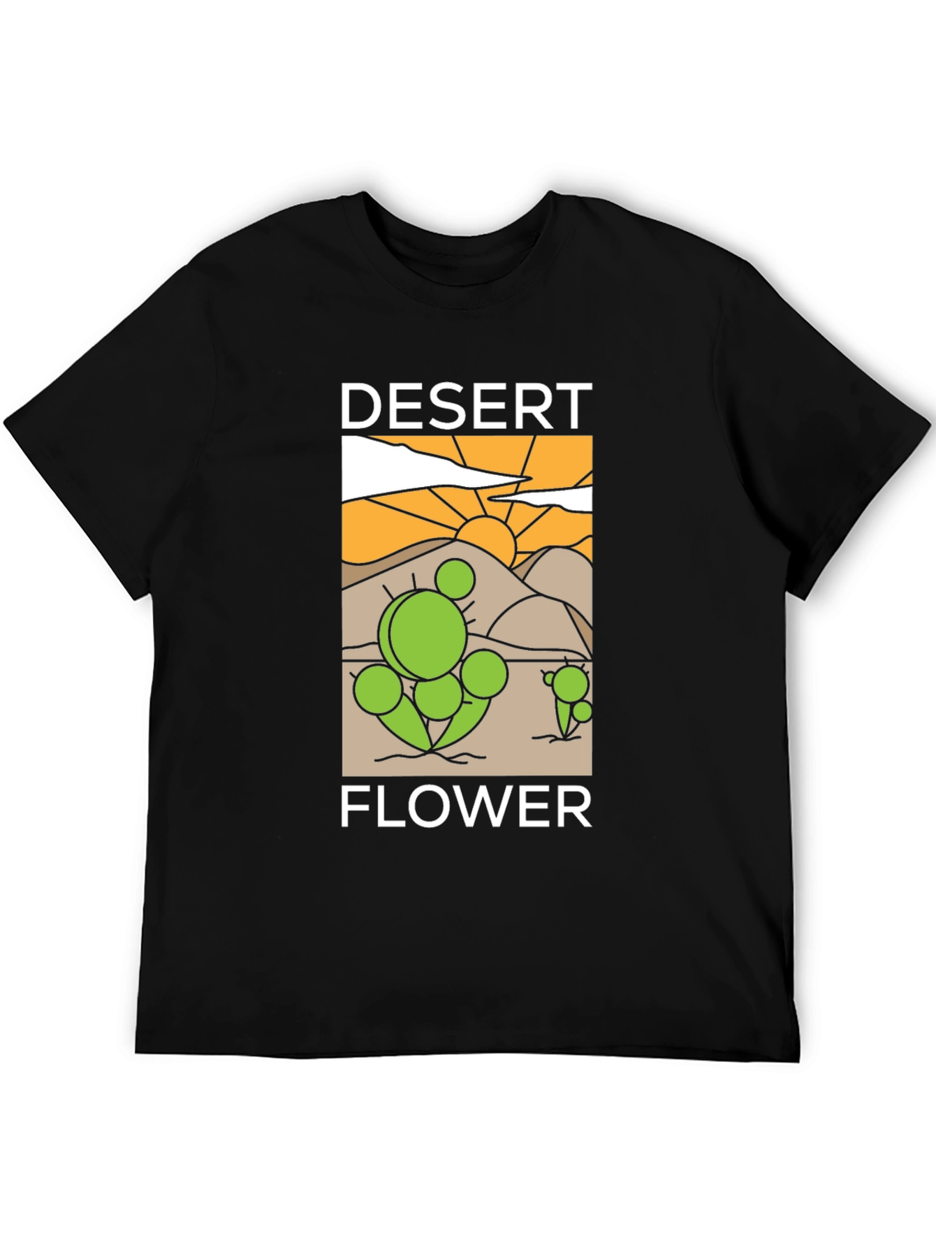 Desert Flower Graphic T-Shirt
