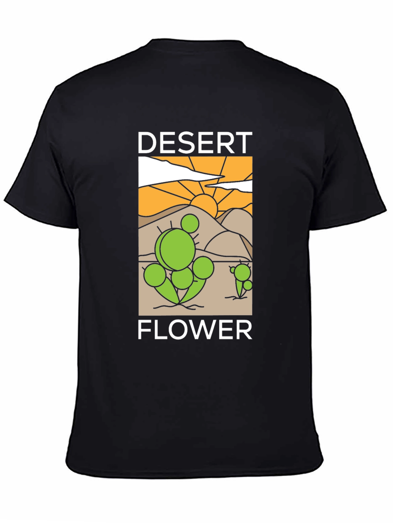 Desert Flower Graphic T-Shirt