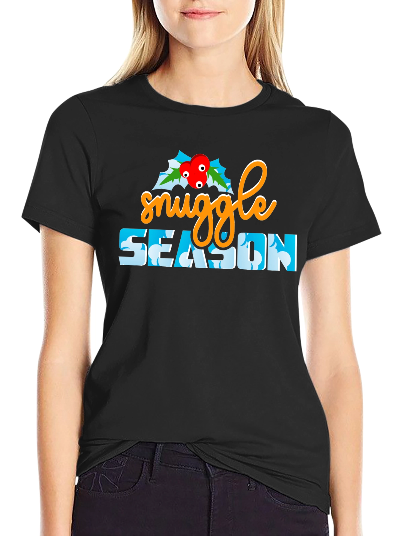 Snuggle Season Graphic Tee - Holiday Fun