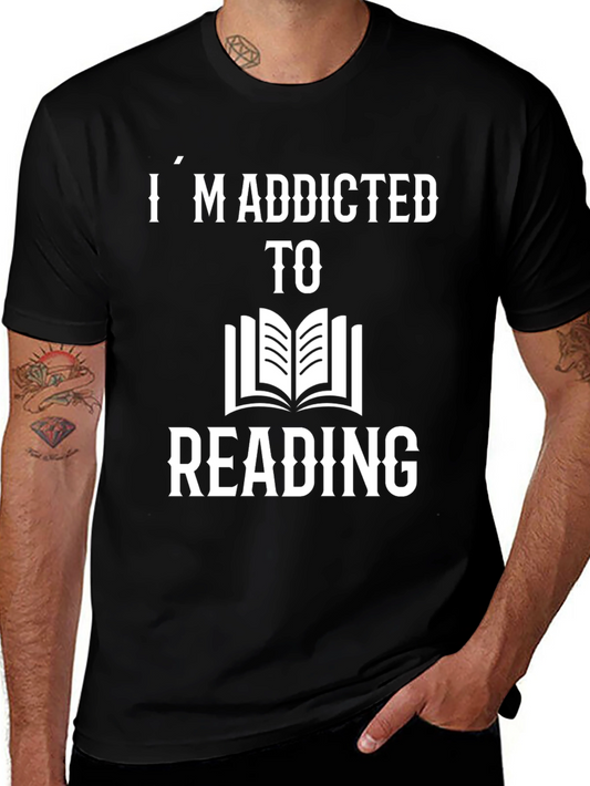 Addicted To Reading Graphic T-Shirt
