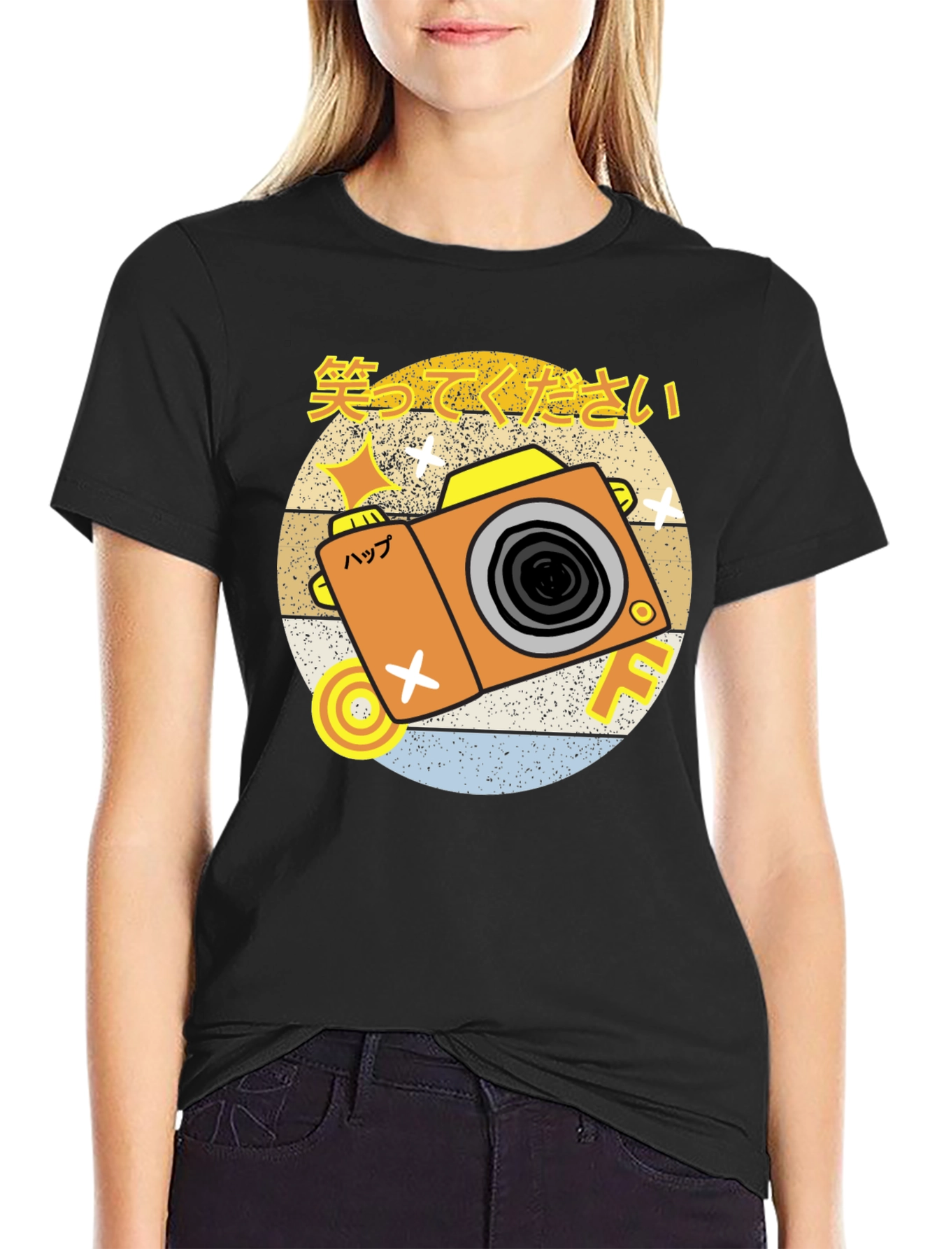 Retro Japanese Camera T-Shirt