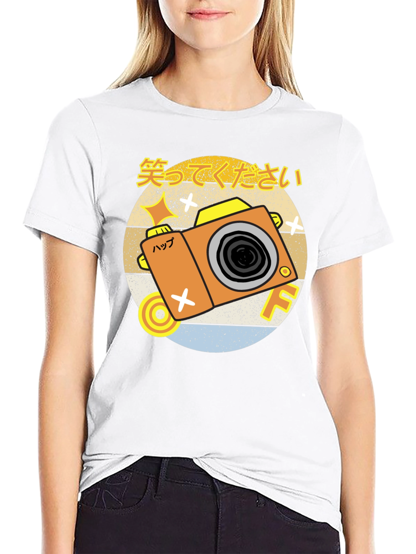 Retro Japanese Camera T-Shirt