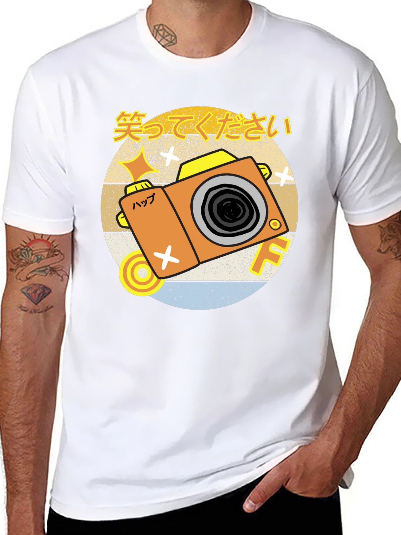 Retro Japanese Camera T-Shirt