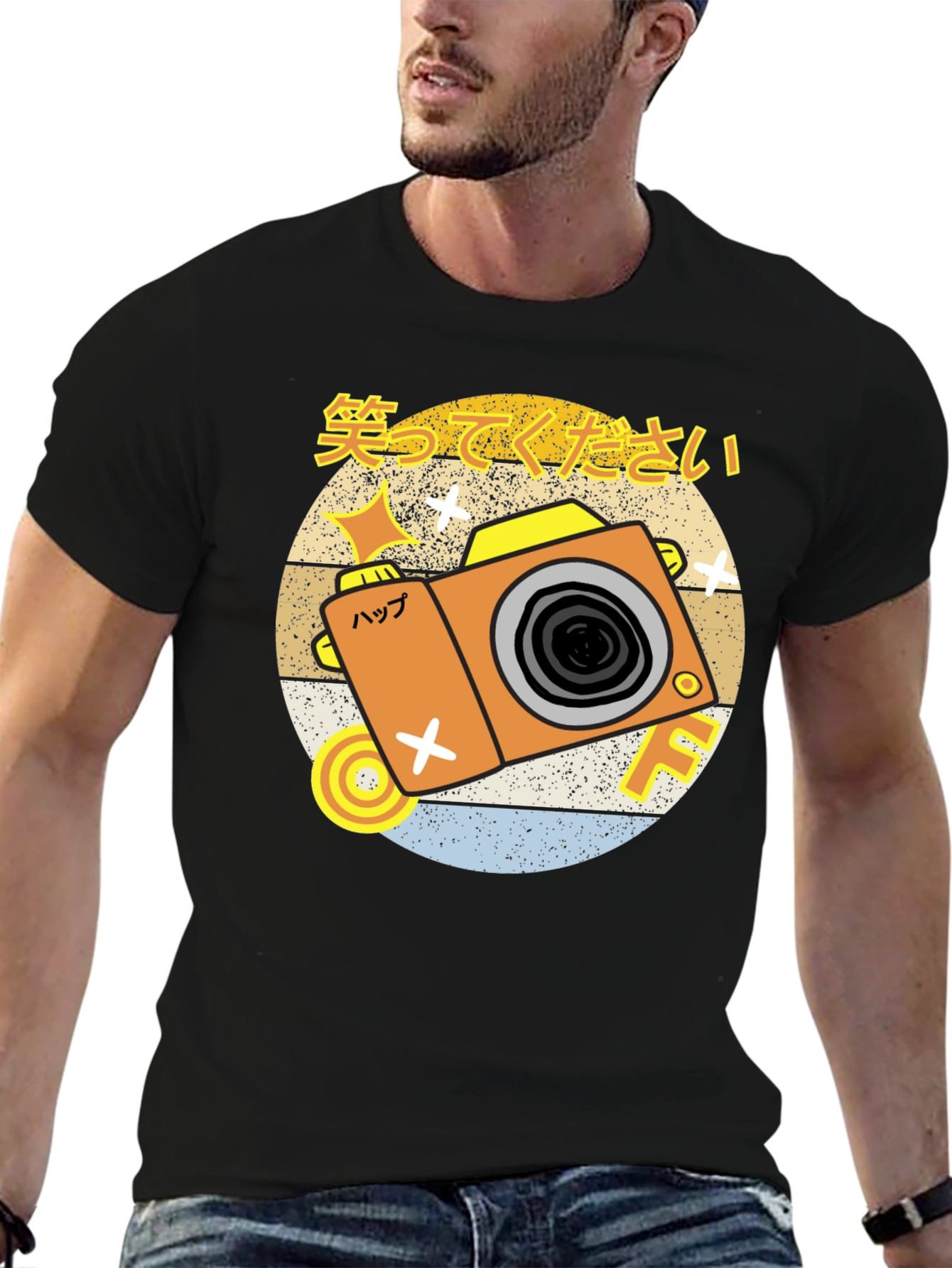 Retro Japanese Camera T-Shirt