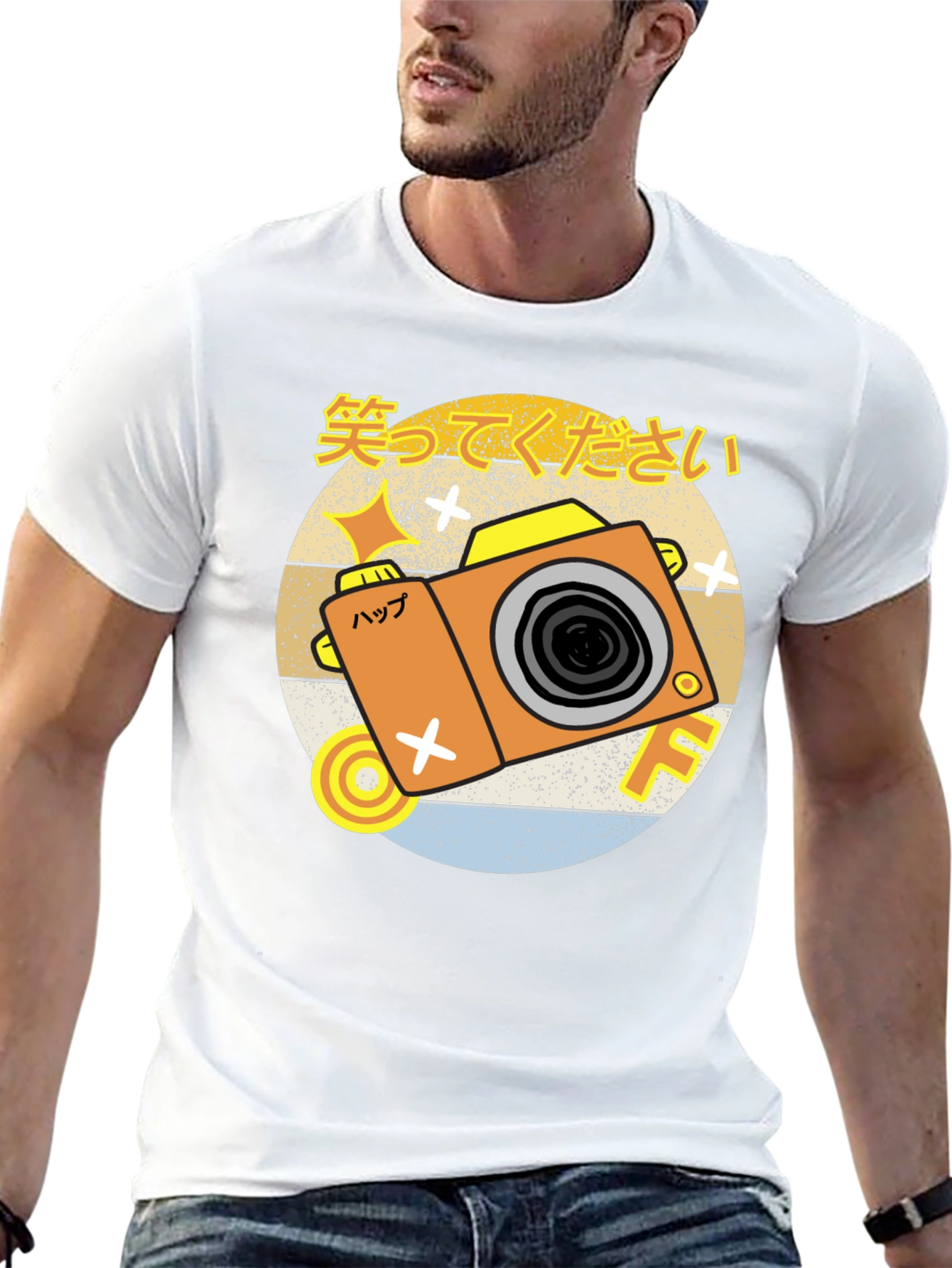 Retro Japanese Camera T-Shirt