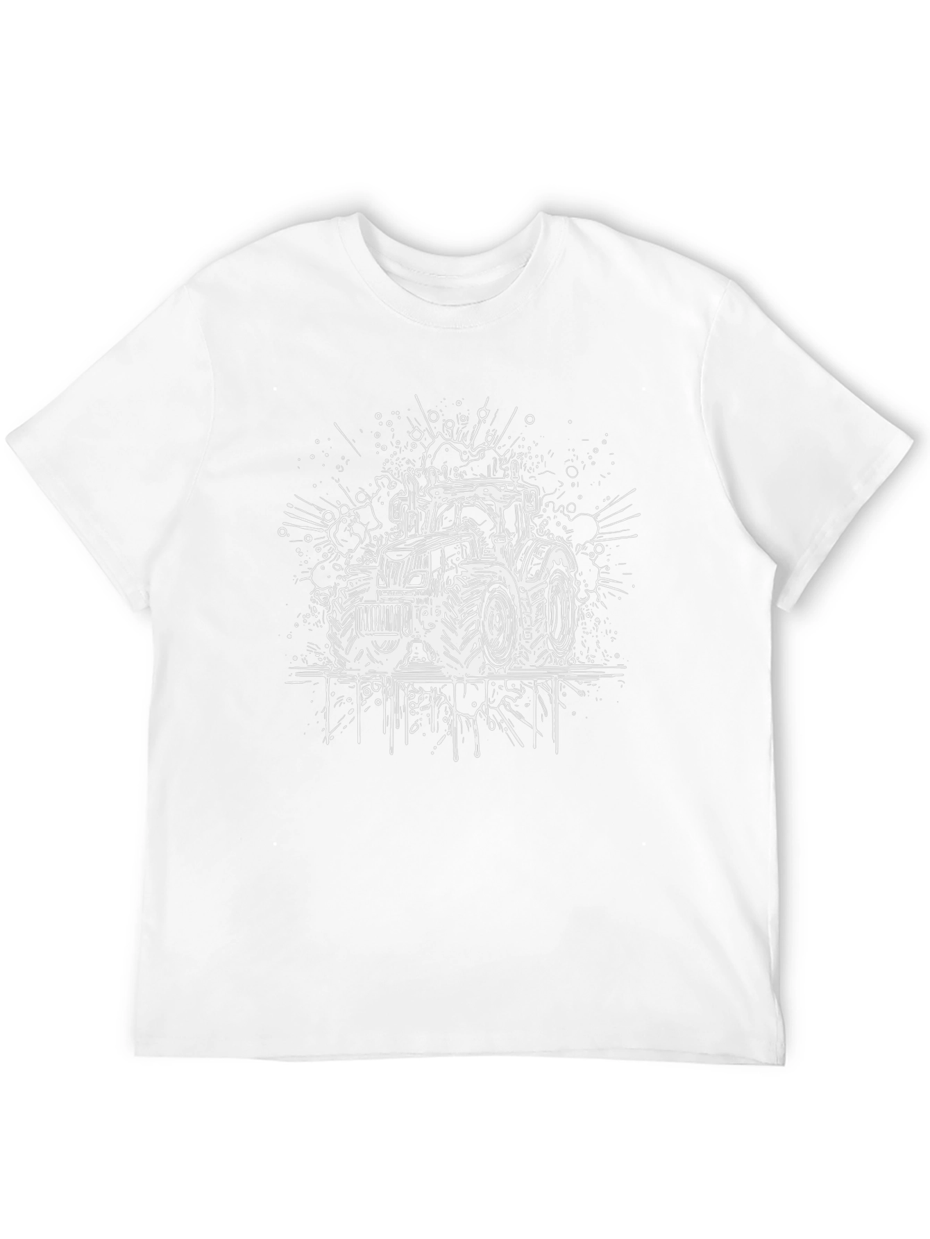Tractor Graphic Tee - Black