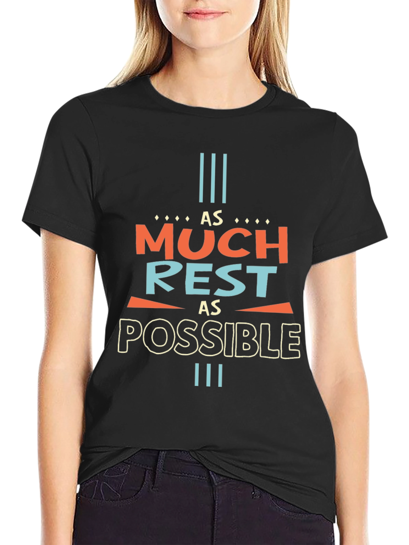 As Much Rest As Possible Graphic Tee - Unisex