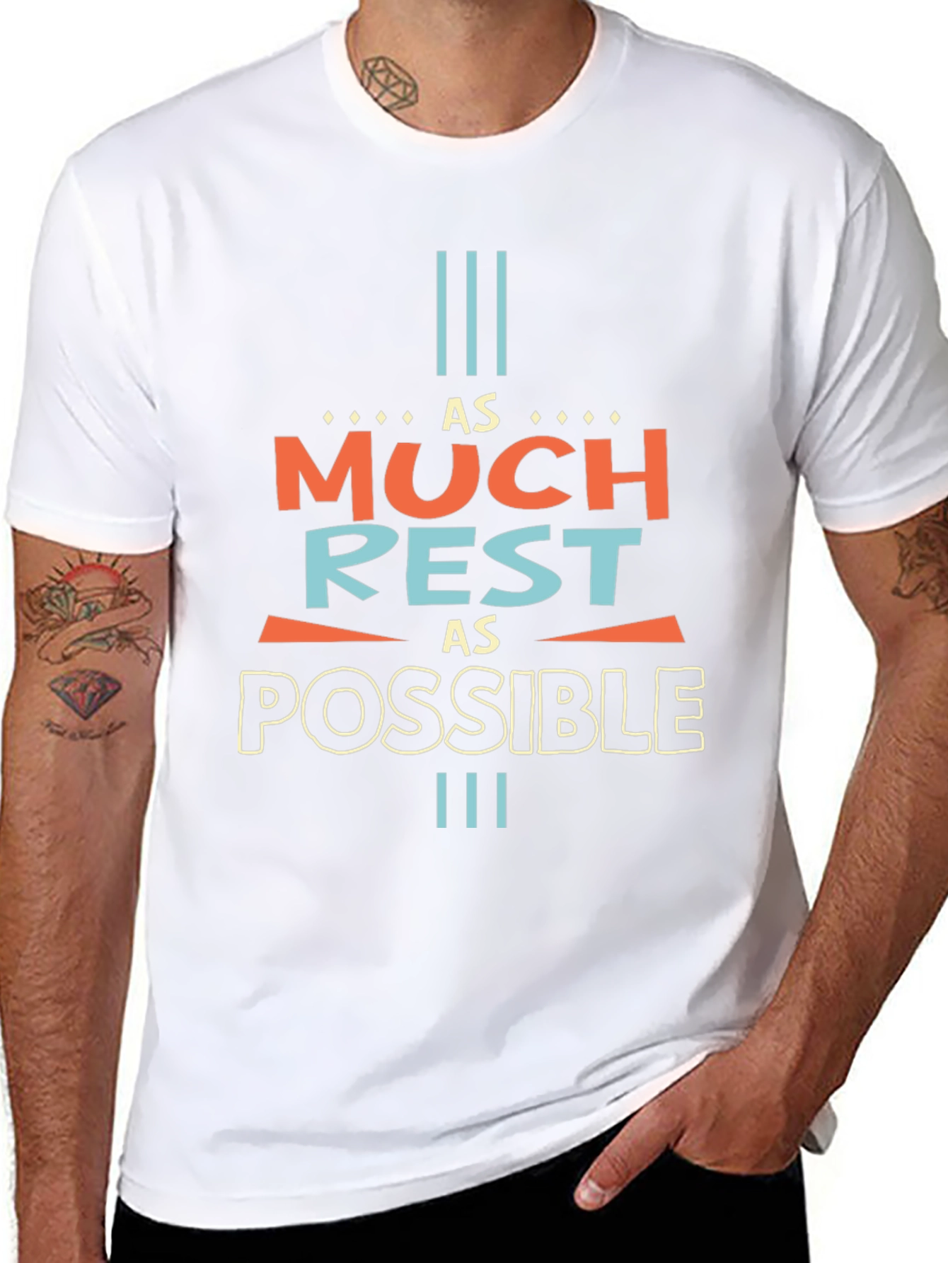 As Much Rest As Possible Graphic Tee - Unisex