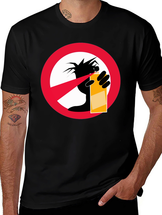 No Graffiti Black T-Shirt