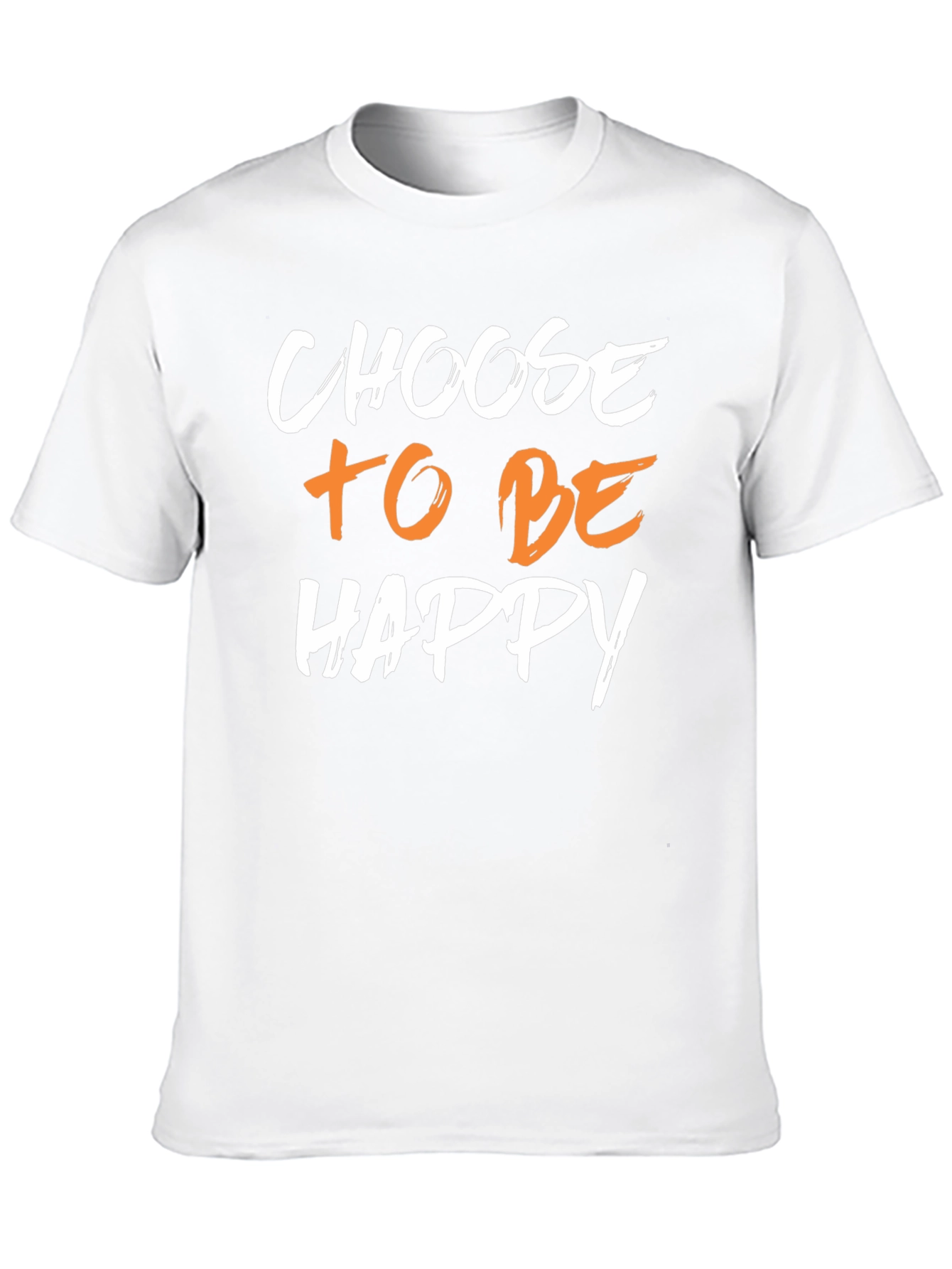 Choose to be Happy Graphic Tee - Black