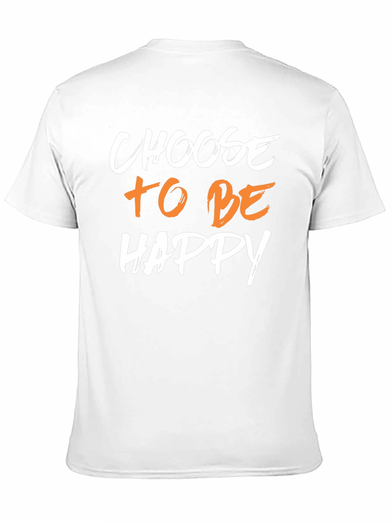 Choose to be Happy Graphic Tee - Black