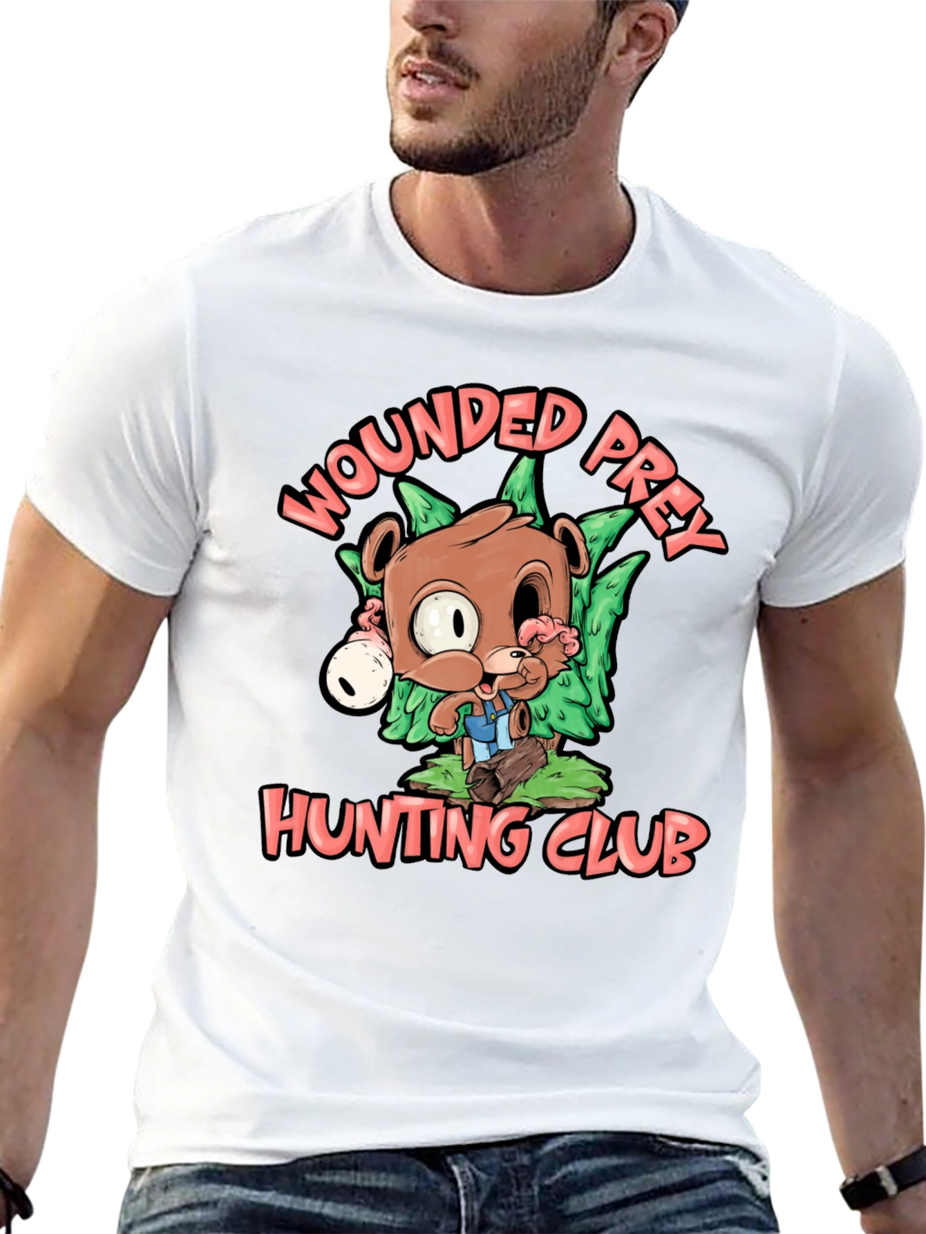 Wounded Prey Hunting Club Graphic Tee