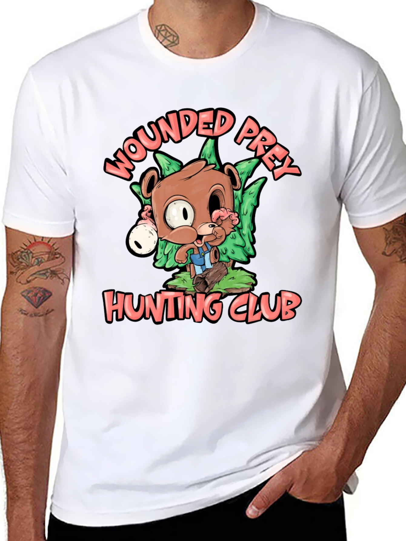 Wounded Prey Hunting Club Graphic Tee