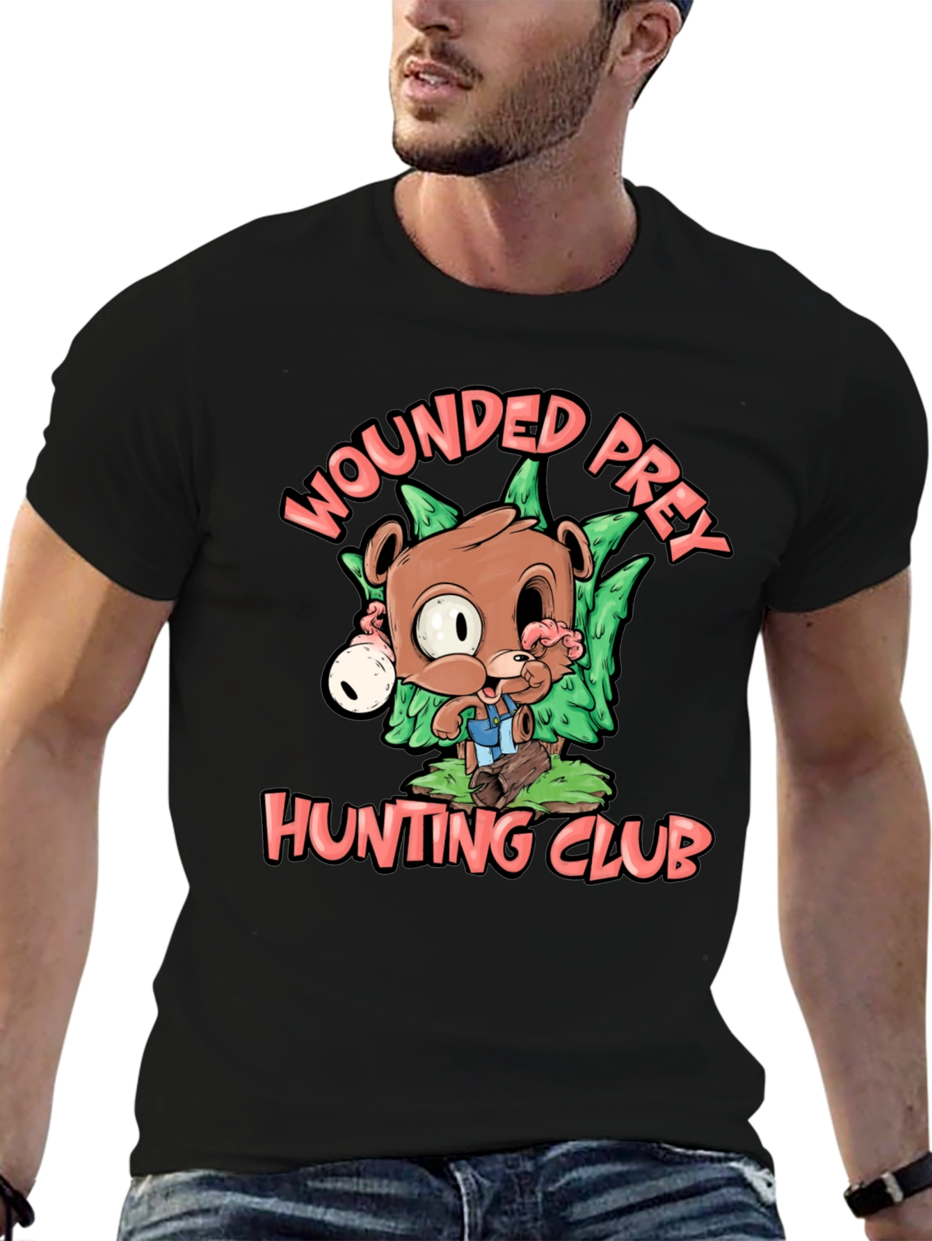 Wounded Prey Hunting Club Graphic Tee