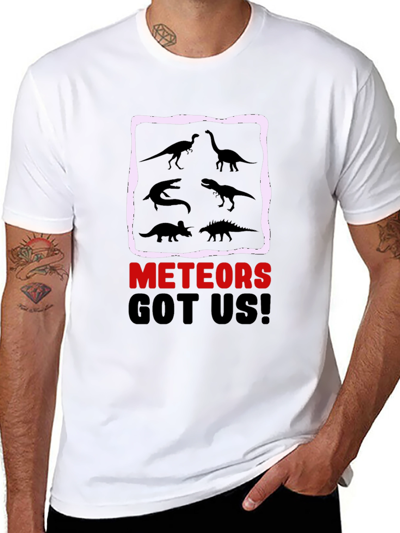 Dinosaur Meteor T-Shirt