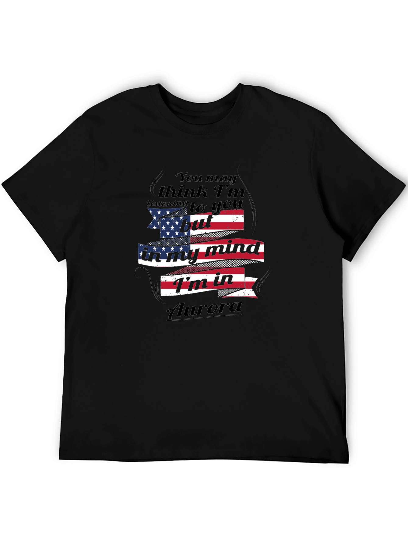 Aurora Mind T-Shirt - Patriotic Design