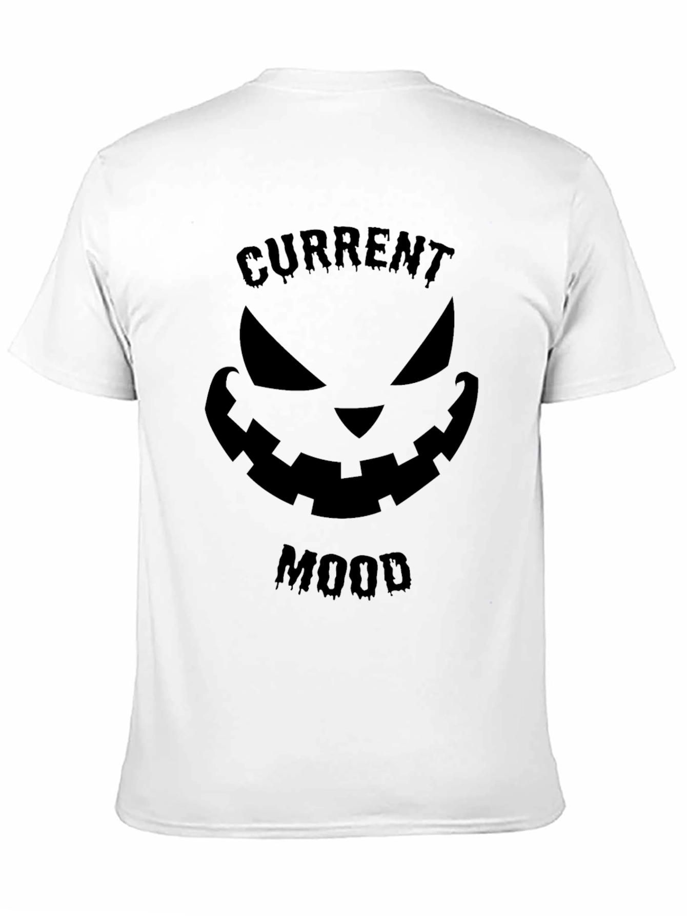 Current Mood Pumpkin Face Graphic Tee