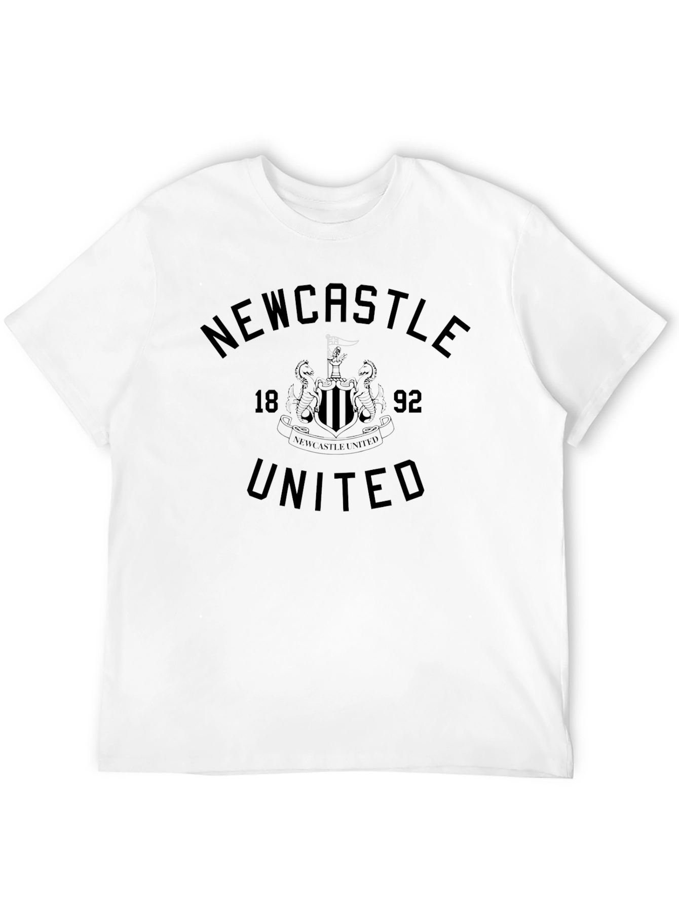 Newcastle United Black Graphic T-Shirt