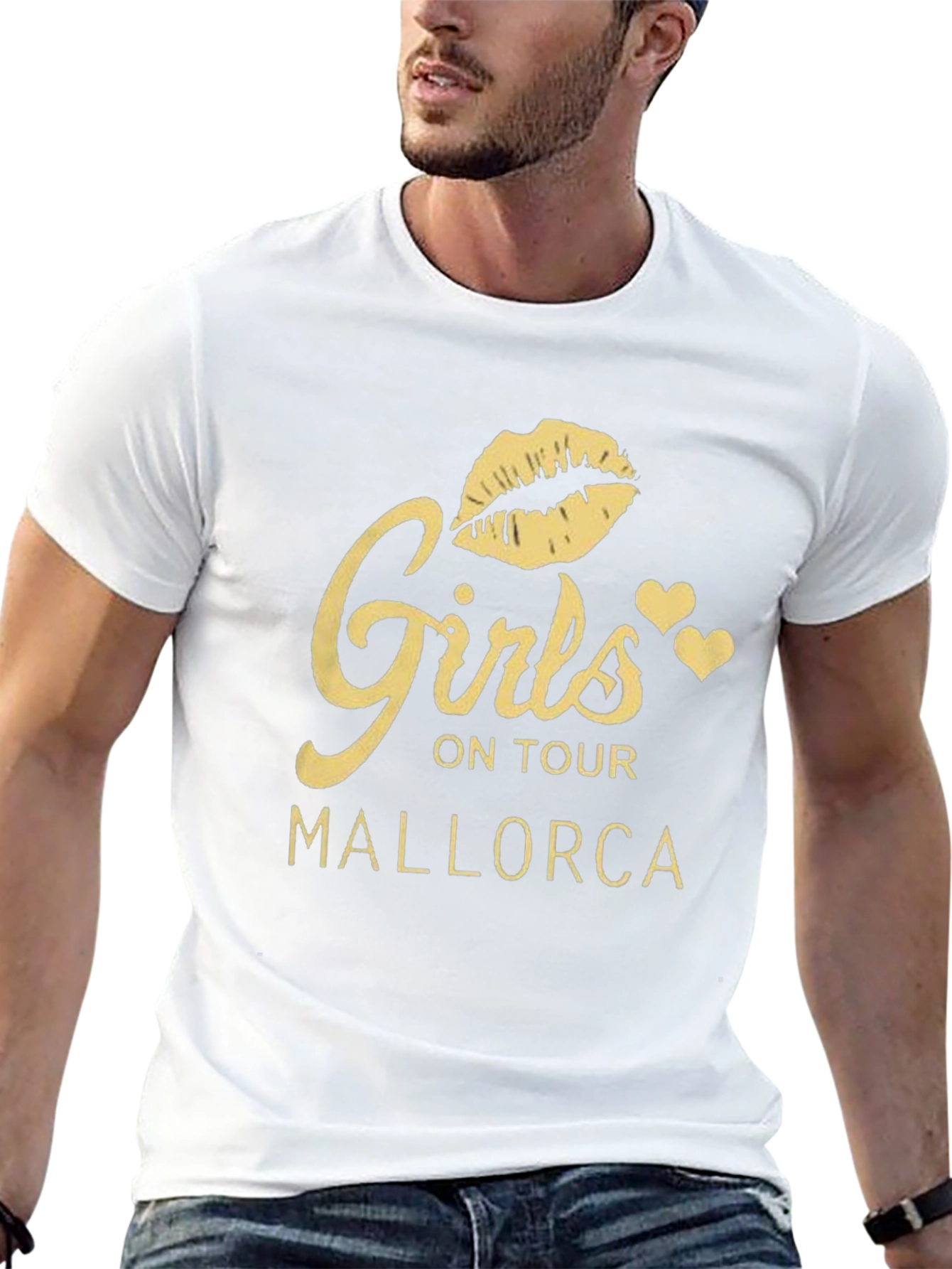 Girls On Tour Mallorca Black T-Shirt