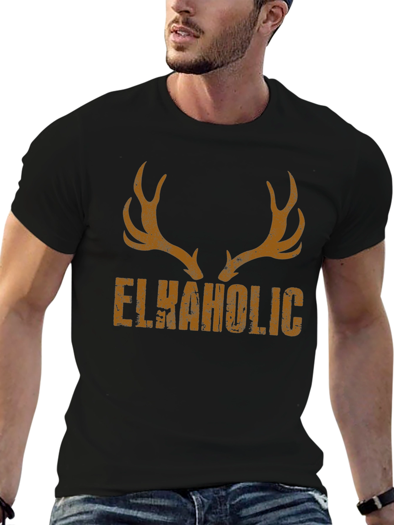 Elkaholic Graphic Tee - Hunting Season Apparel