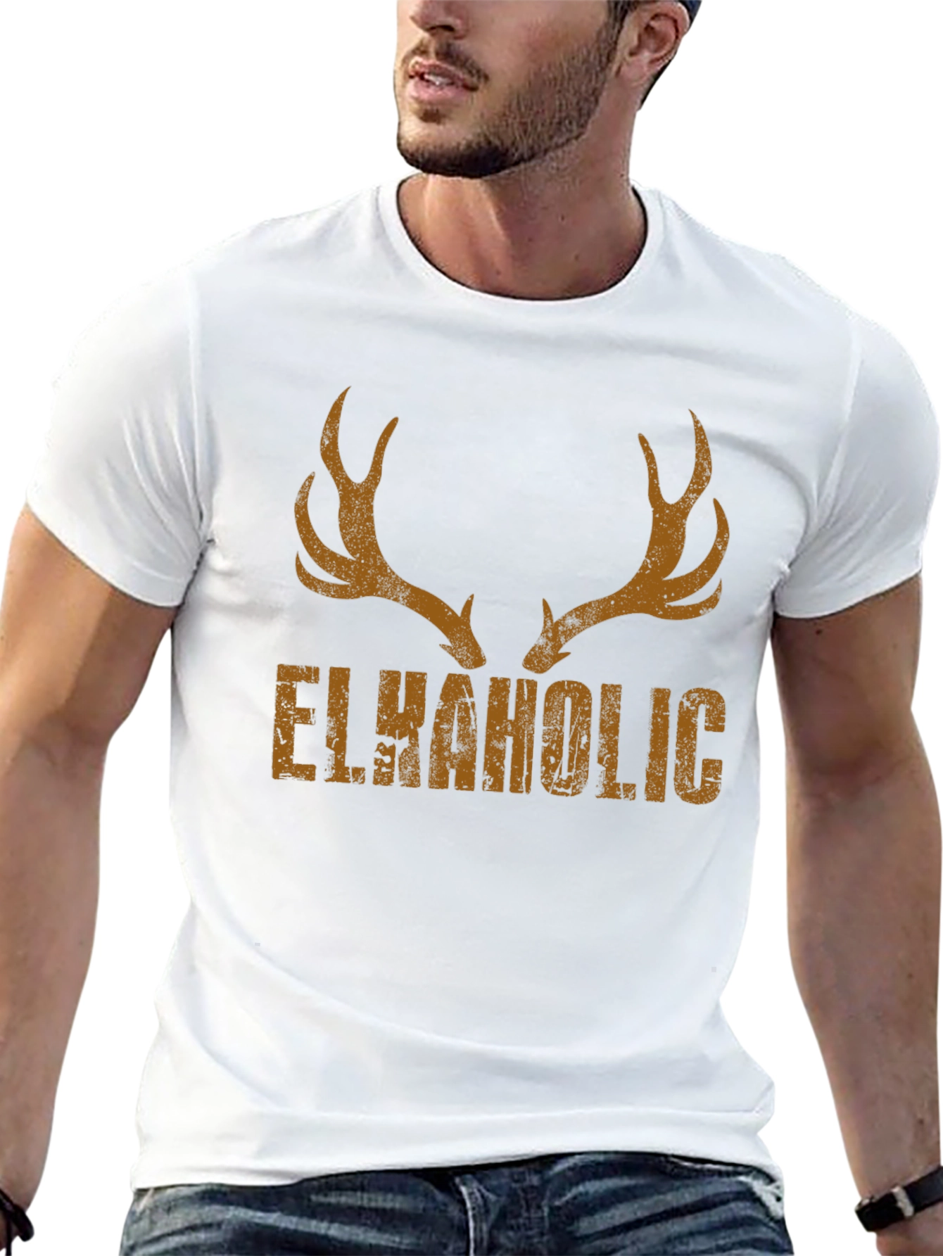 Elkaholic Graphic Tee - Hunting Season Apparel