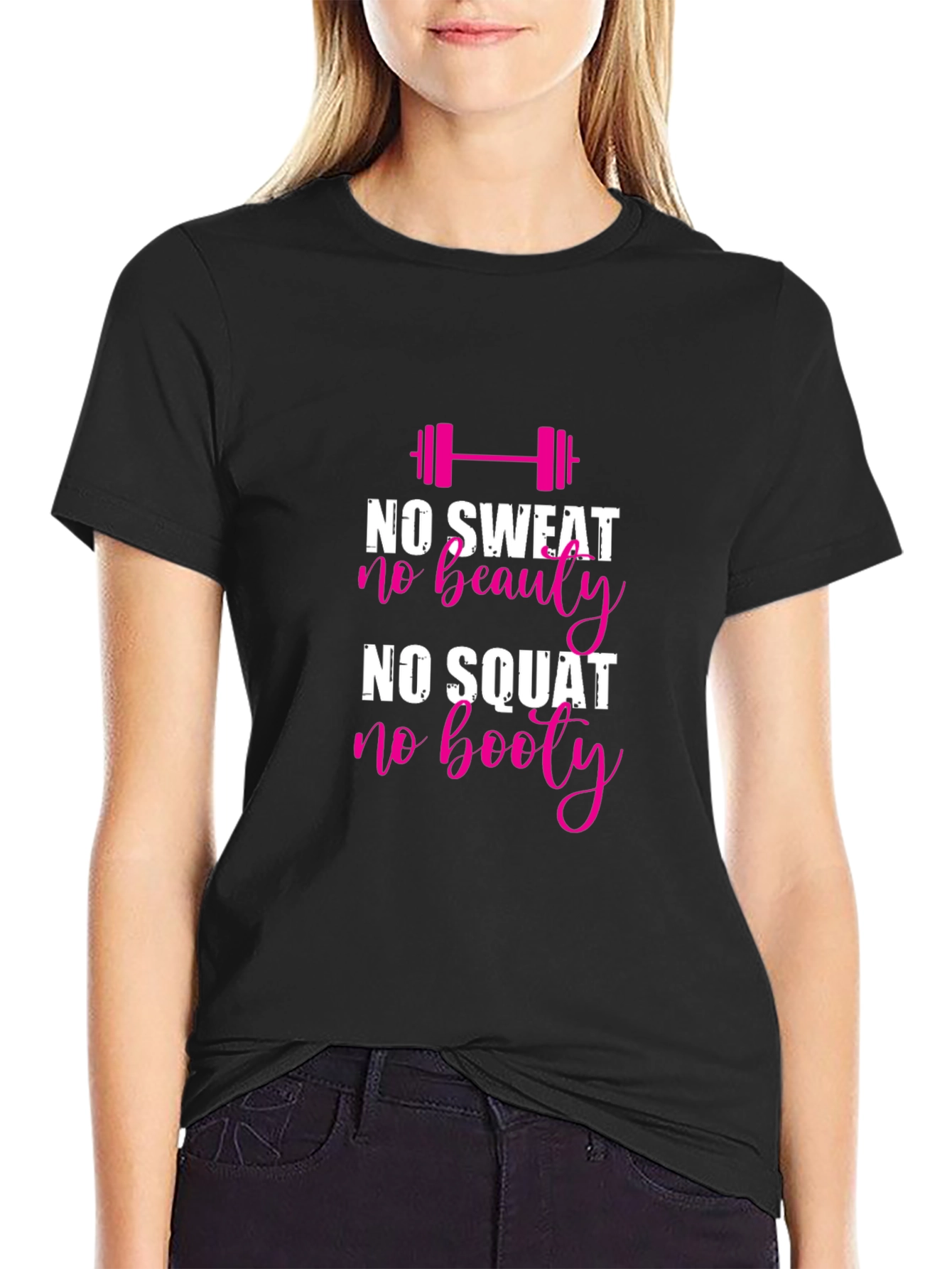 No Sweat No Beauty Gym T-Shirt