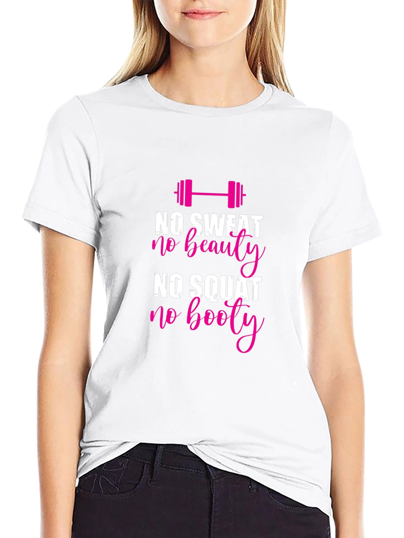 No Sweat No Beauty Gym T-Shirt