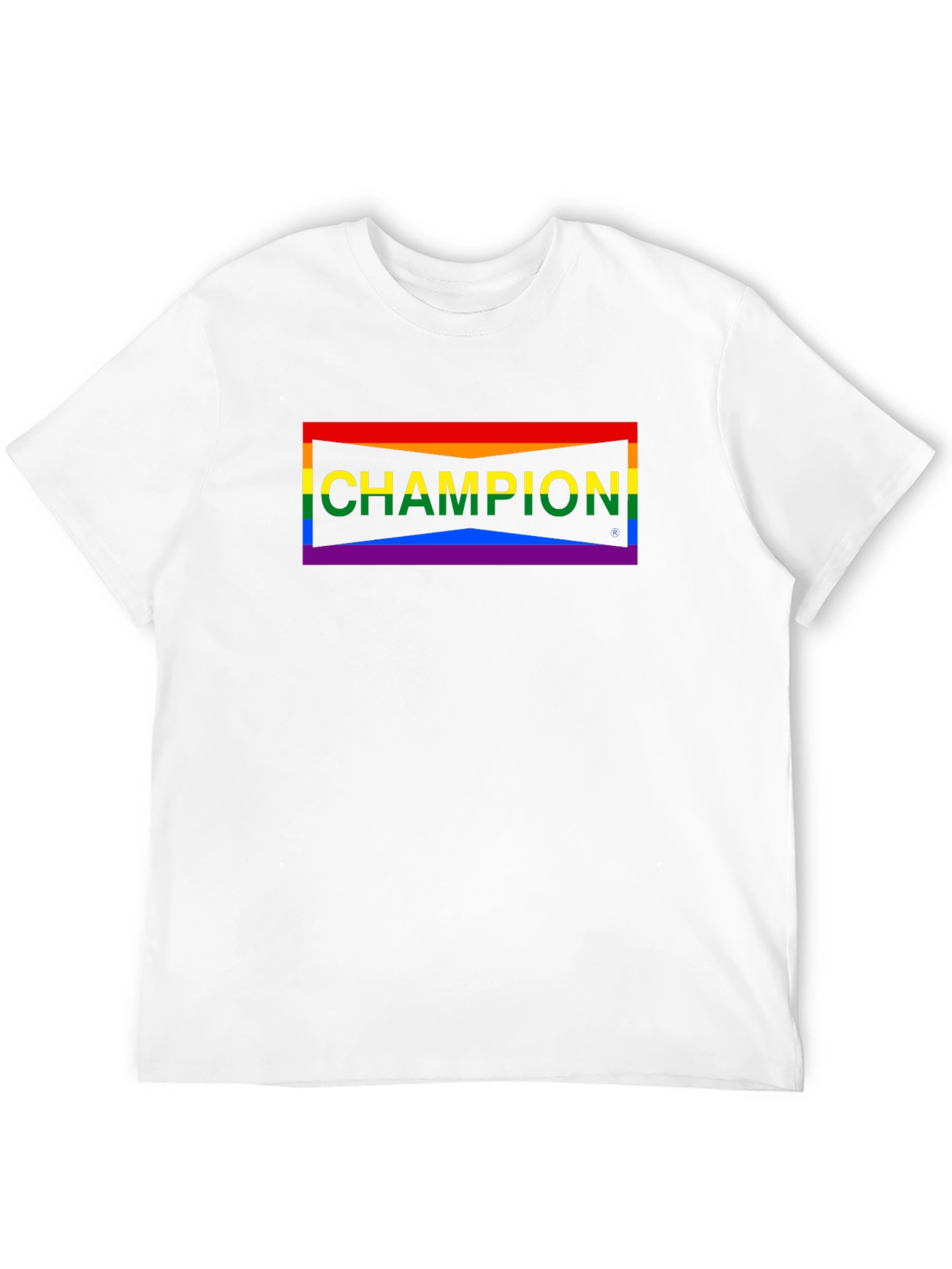 Champion Pride Black T-Shirt