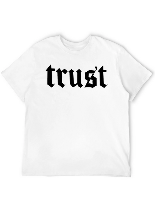 Trust Gothic Style Black T-Shirt