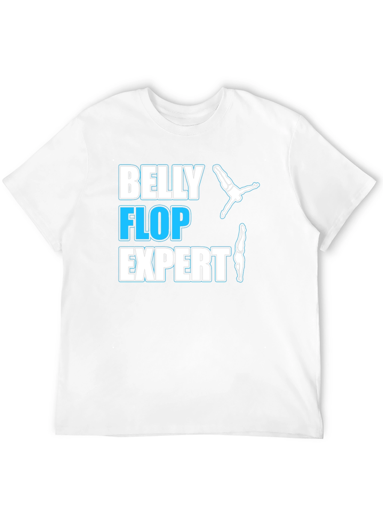 Belly Flop Expert T-Shirt - Funny Diving Tee