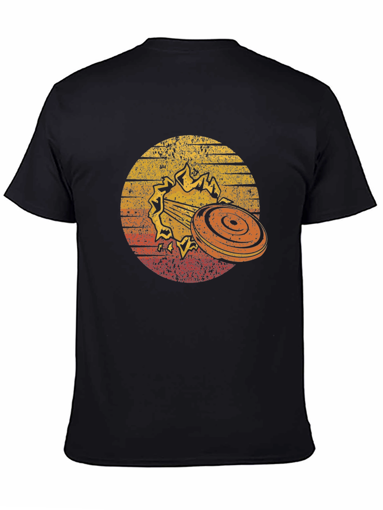 Clay Target Shooting Retro Style T-Shirt