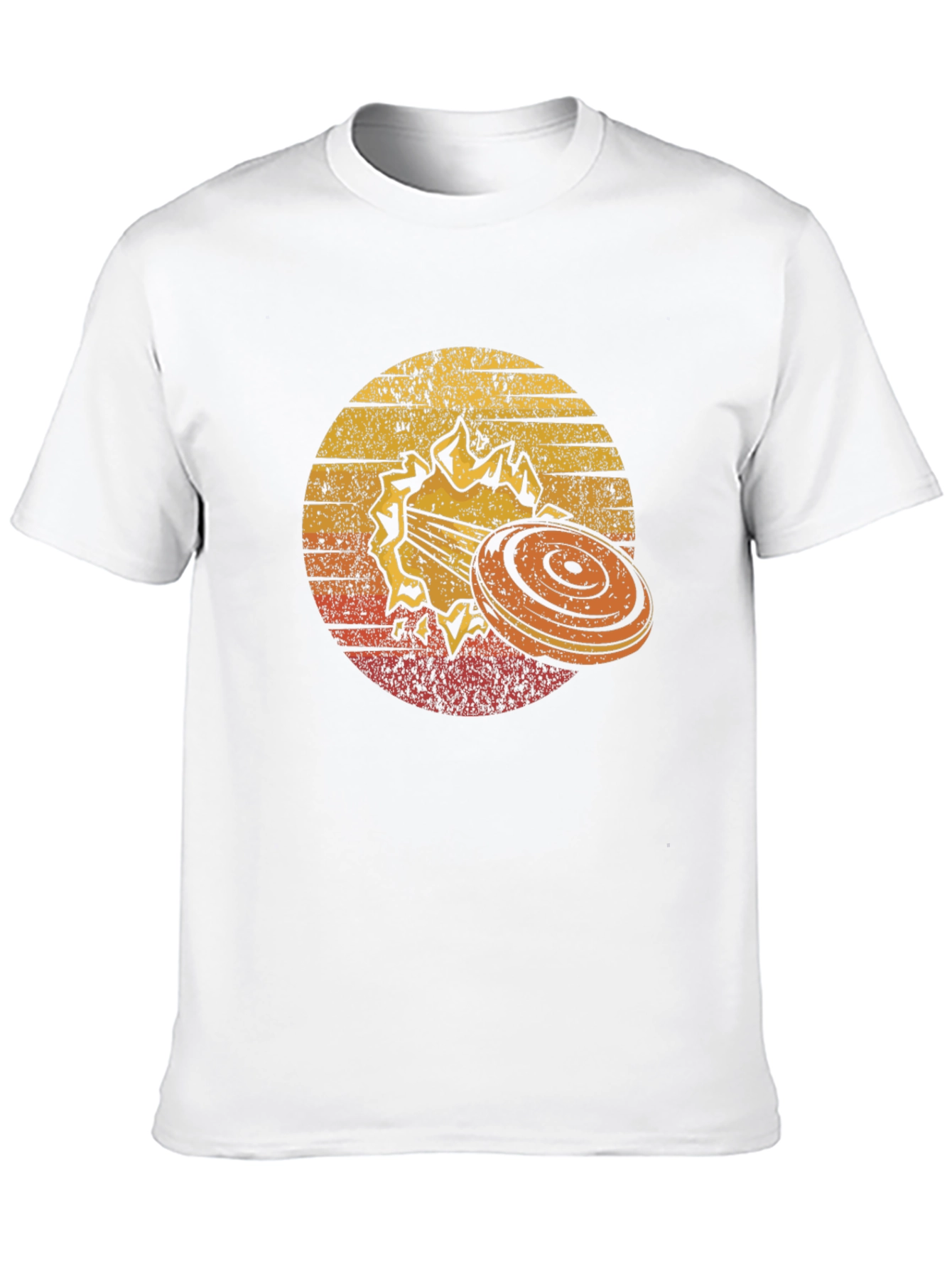 Clay Target Shooting Retro Style T-Shirt