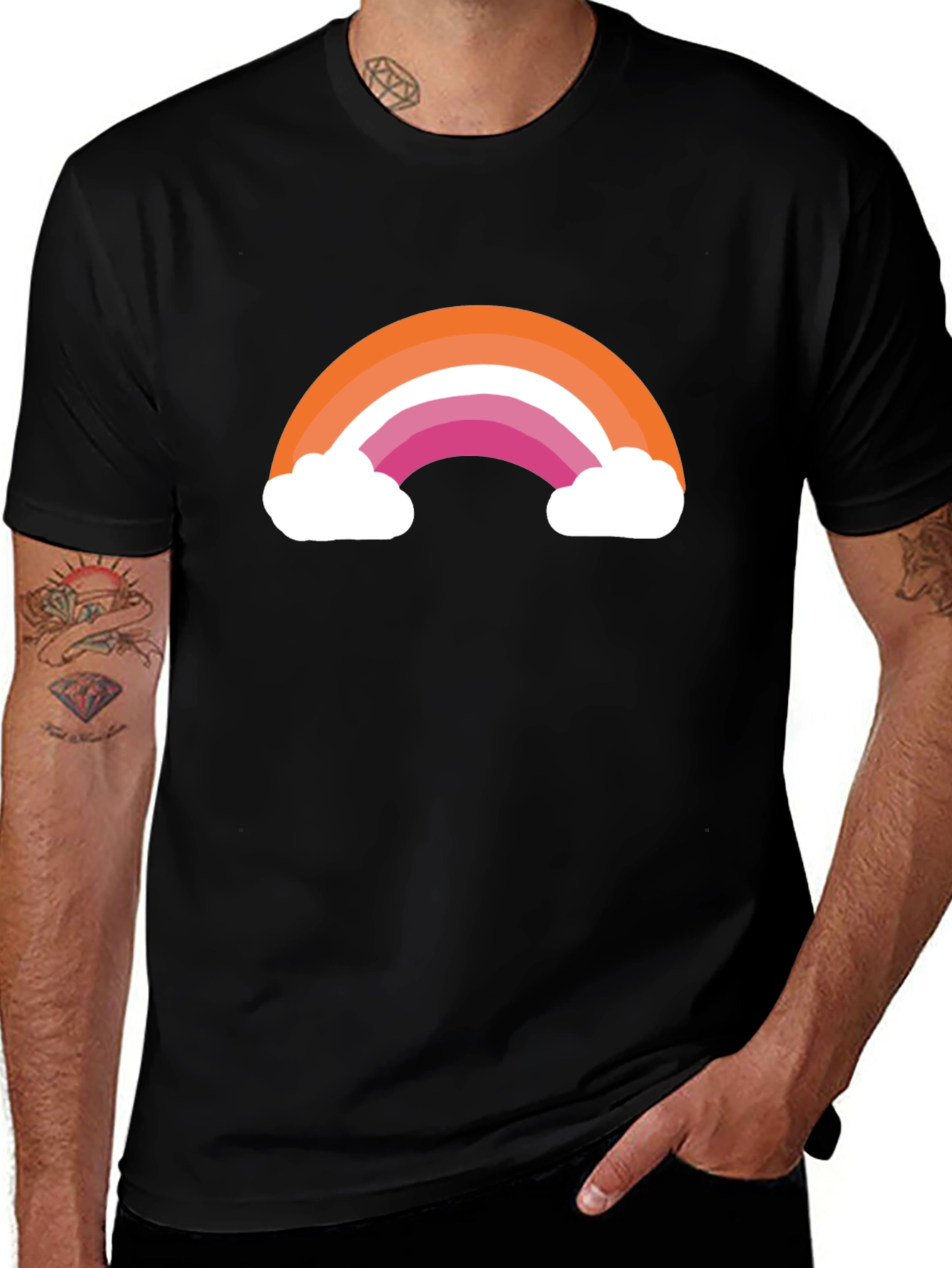 Lesbian Pride Rainbow T-Shirt