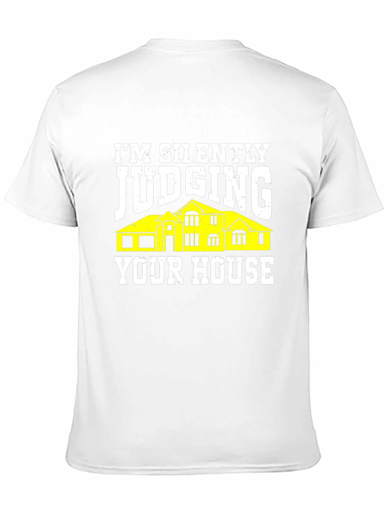Judging Your House Graphic Tee - Black