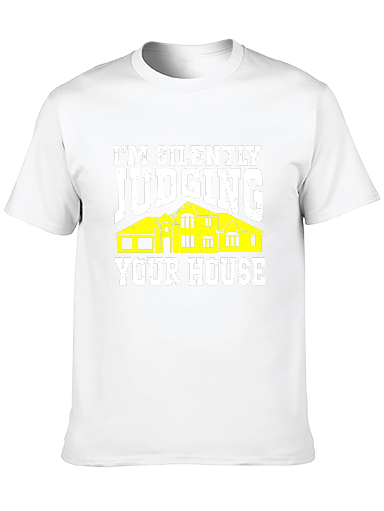 Judging Your House Graphic Tee - Black