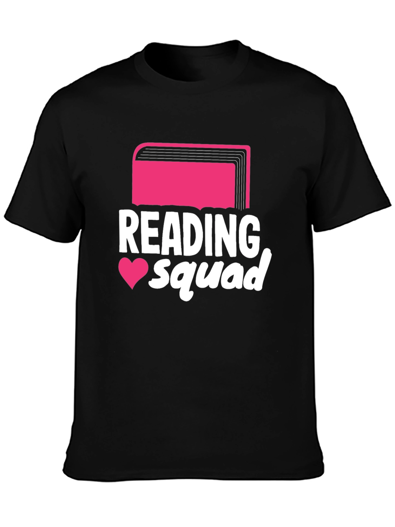 Reading Squad Graphic Tee - Book Lover Shirt