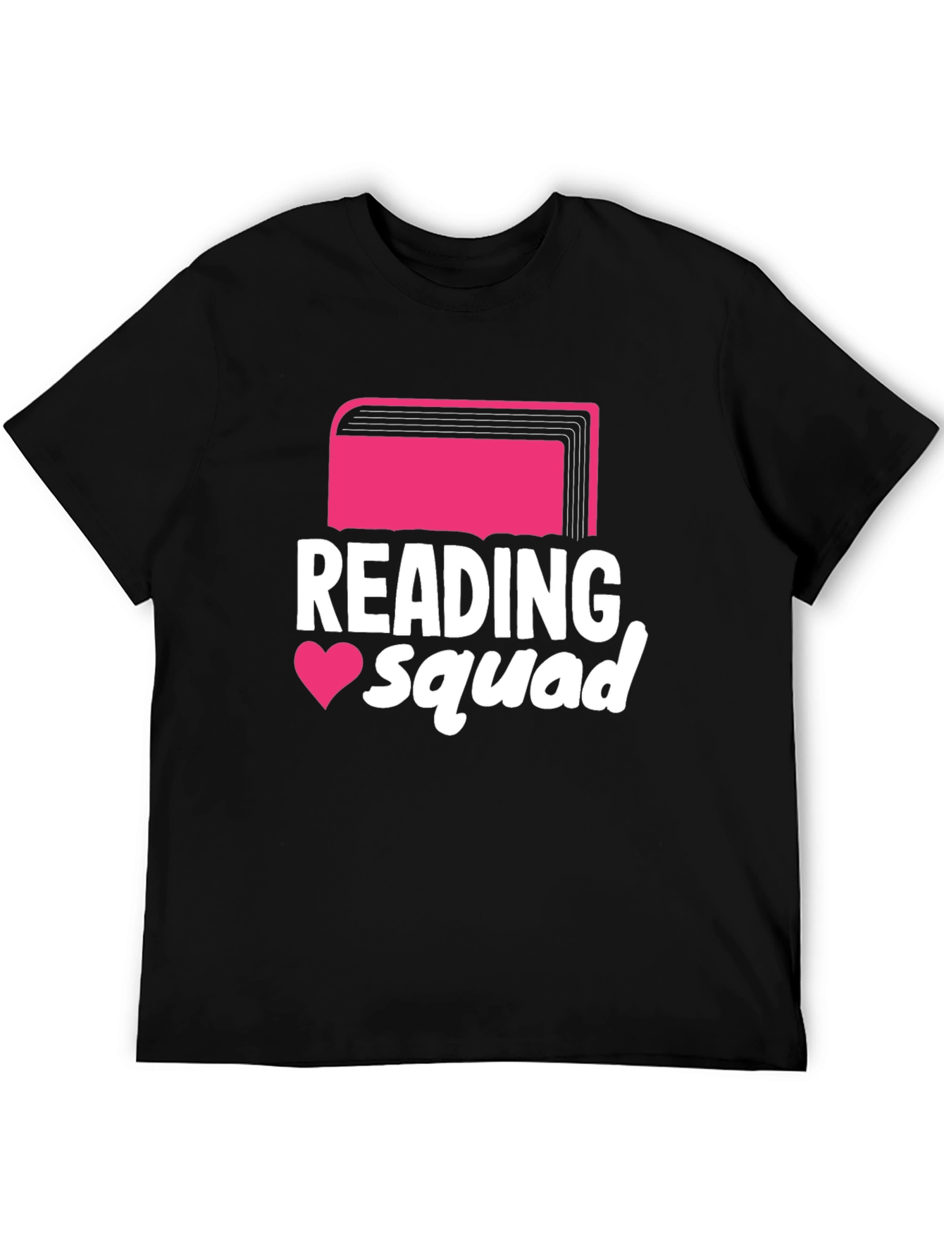 Reading Squad Graphic Tee - Book Lover Shirt