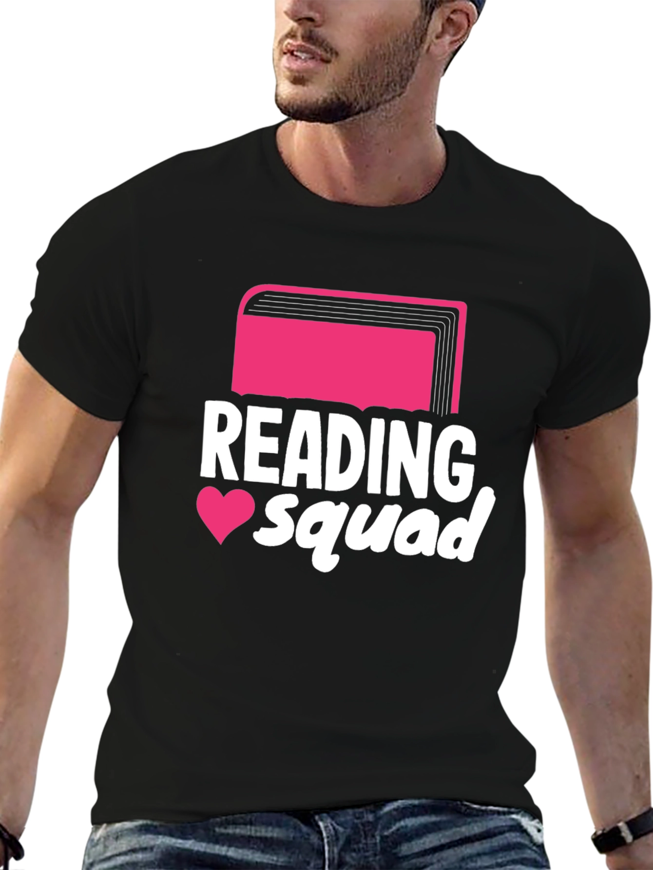 Reading Squad Graphic Tee - Book Lover Shirt