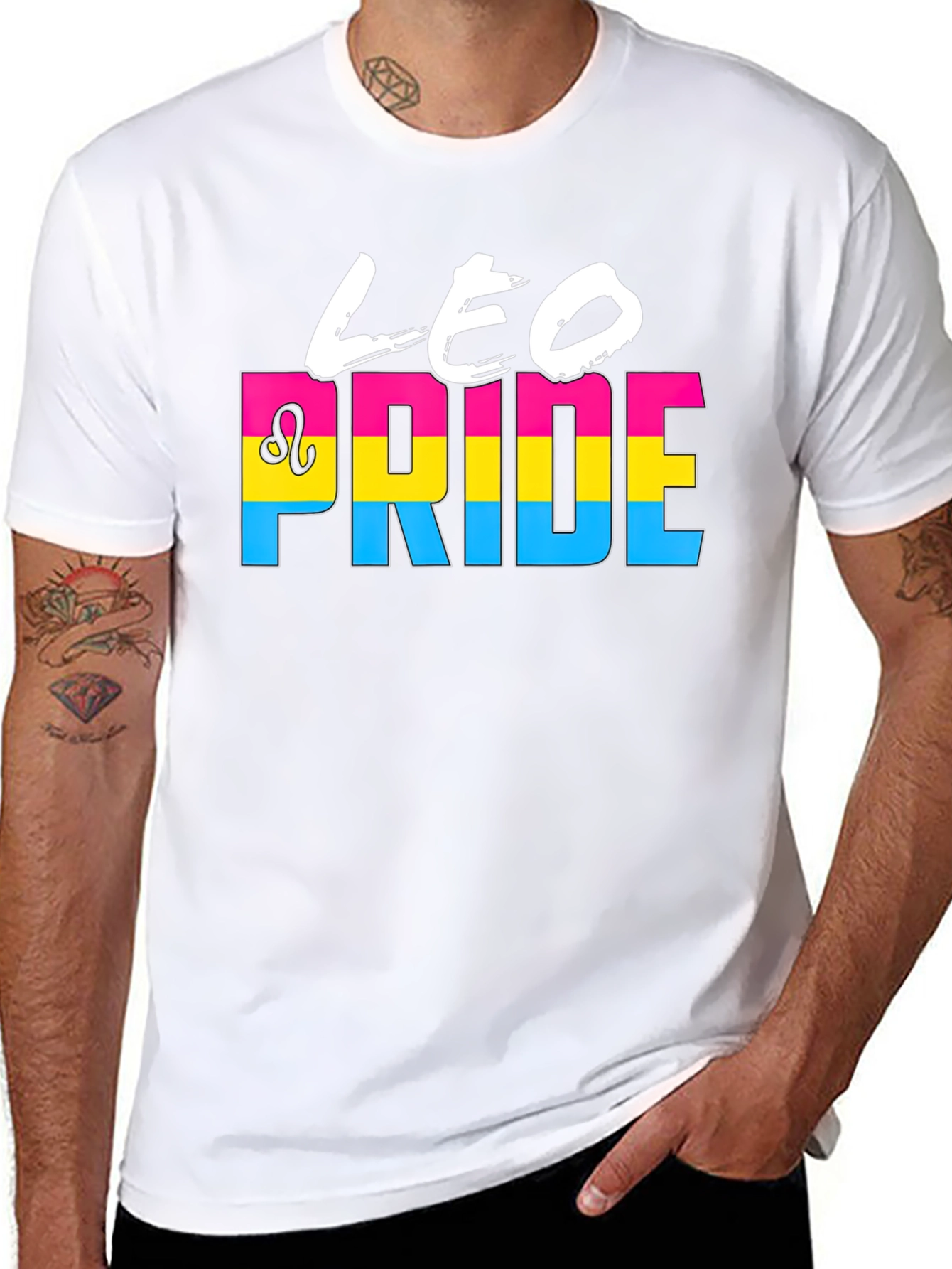 Leo Pride T-Shirt - Pansexual Pride